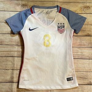 Nike Dri Fit USA Women’s Julie Johnston #8 soccer jersey